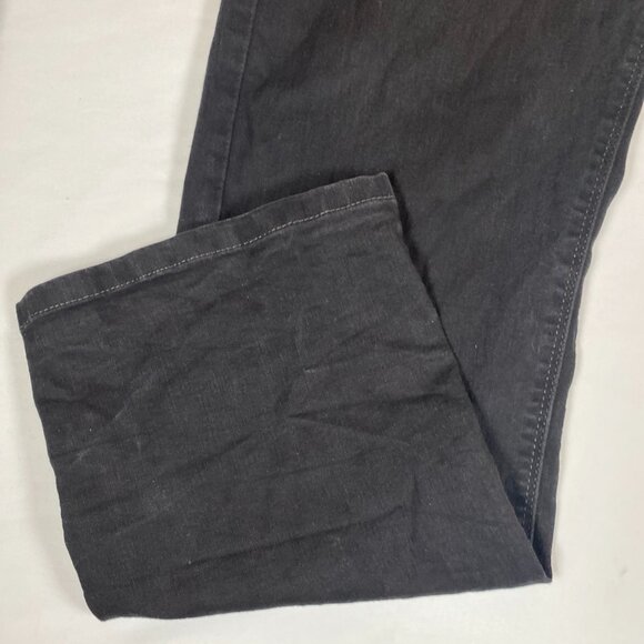 Lee Perfect Fit Just Below the Waist Jeans Women's 18S Black Cotton Blend - Picture 3 of 7